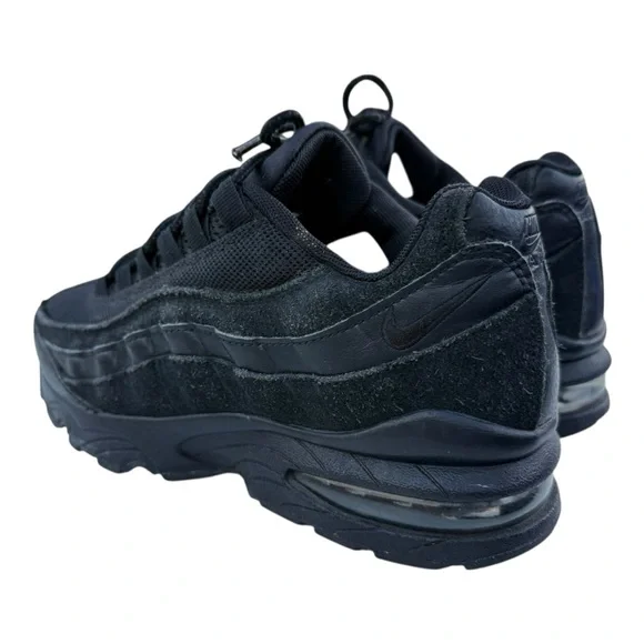 Nike Air Max 95 GS Triple Black, Women’s size 6.5 - Picture 4 of 10